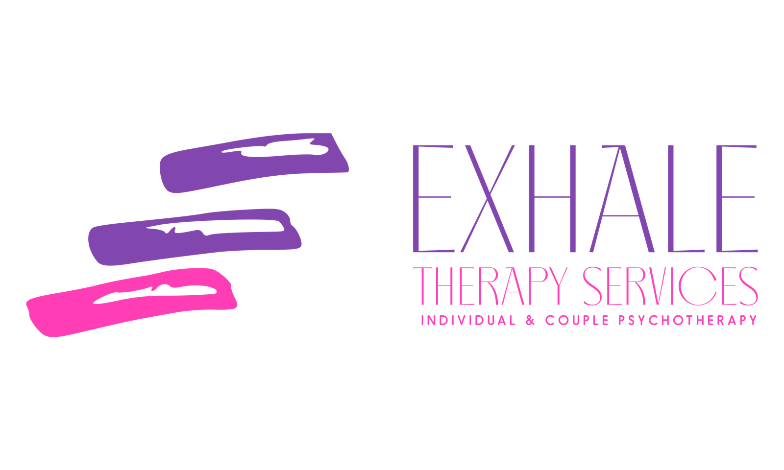 Exhale Therapy services, individual and couple psychotherapy